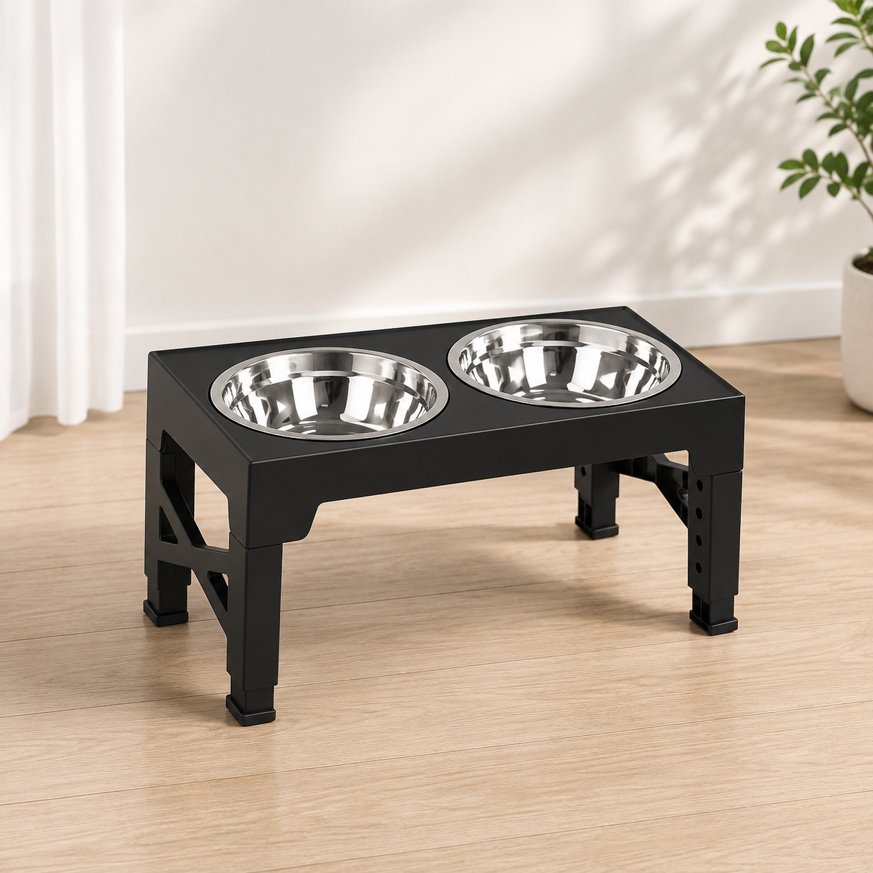 Gamelle Surélevée Réglable Dogly pour Chien